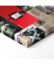 Paveikslas Banksy koliažo menas IV