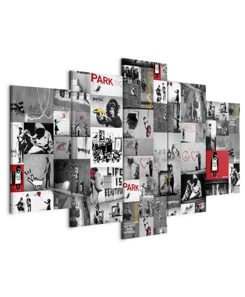 Paveikslas Banksy gatvės menas IV