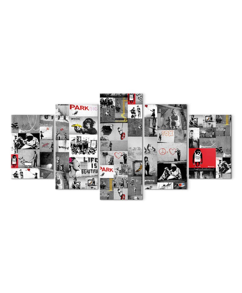 Paveikslas Banksy gatvės menas IV