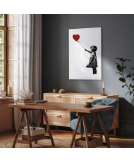 Paveikslas Mergaitė su balionu (Banksy)