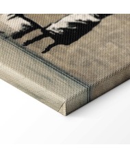 Paveikslas Plaunama zebra ant betono (Banksy)