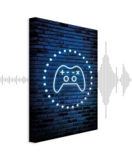 Paveikslas Neoninis žaidimų pultas