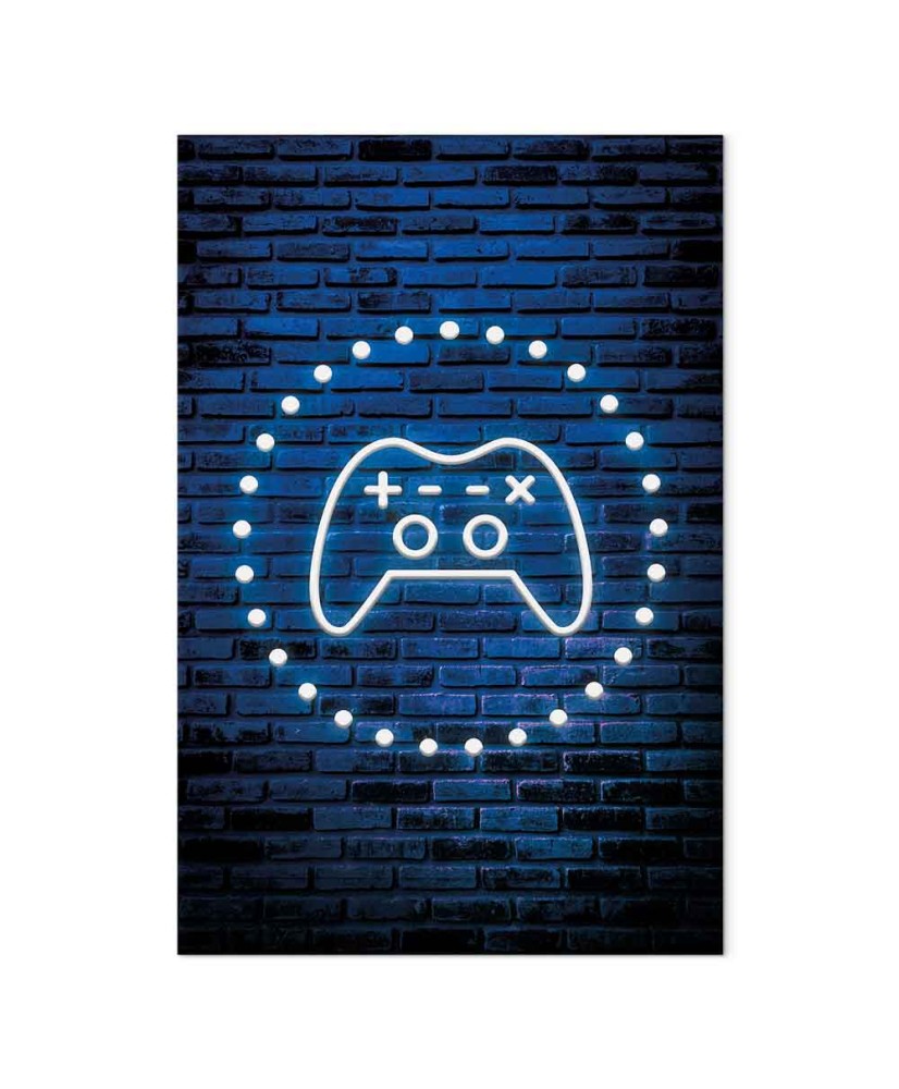 Paveikslas Neoninis žaidimų pultas