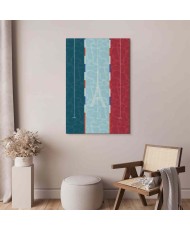 Paveikslas Baseinas Prancūzijos vėliavos fone