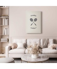 Paveikslas Juodos badmintono raketės