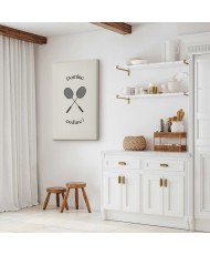 Paveikslas Juodos badmintono raketės