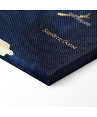 Paveikslas Tamsiai mėlynas pasaulio žemėlapis