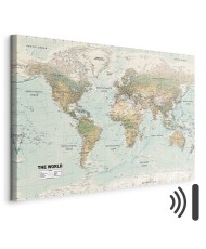 Paveikslas Gražus pasaulio žemėlapis