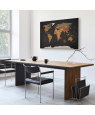 Paveikslas Paslaptingos žemės pasaulio žemėlapis