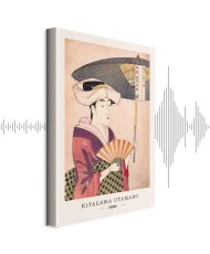 Paveikslas Moteris su skėčiu