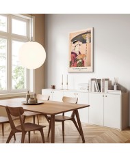 Paveikslas Moteris su skėčiu