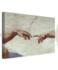 Paveikslas Adomo sutvėrimas – rankos (Michelangelo)