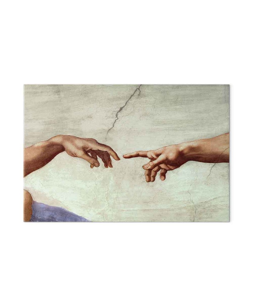 Paveikslas Adomo sutvėrimas – rankos (Michelangelo)