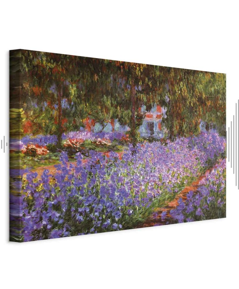 Paveikslas Claude Monet - Menininko sodas Živerni