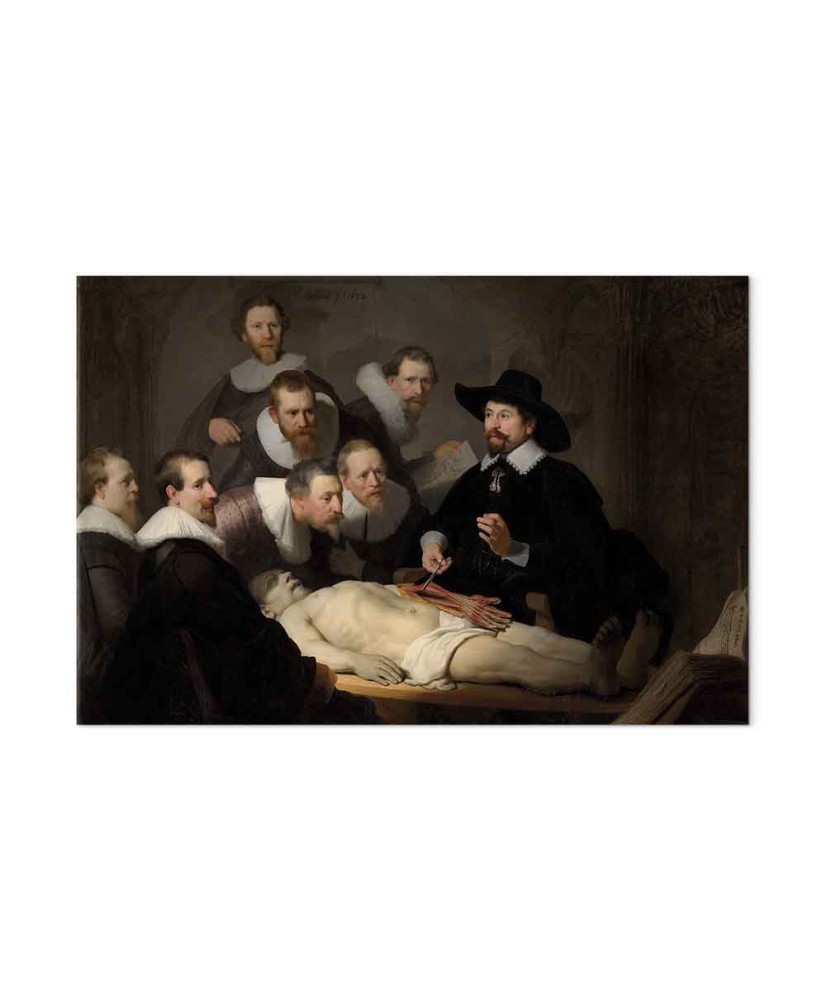 Paveikslas Rembrandt - Daktaro Tulpo anatomijos pamoka