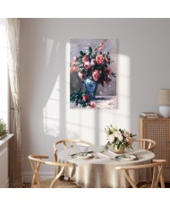 Paveikslas Pierre Auguste Renoir - Vaza su rožėmis