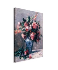 Paveikslas Pierre Auguste Renoir - Vaza su rožėmis