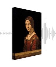 Paveikslas Leonardo da Vinci - Gražioji Feronjerė