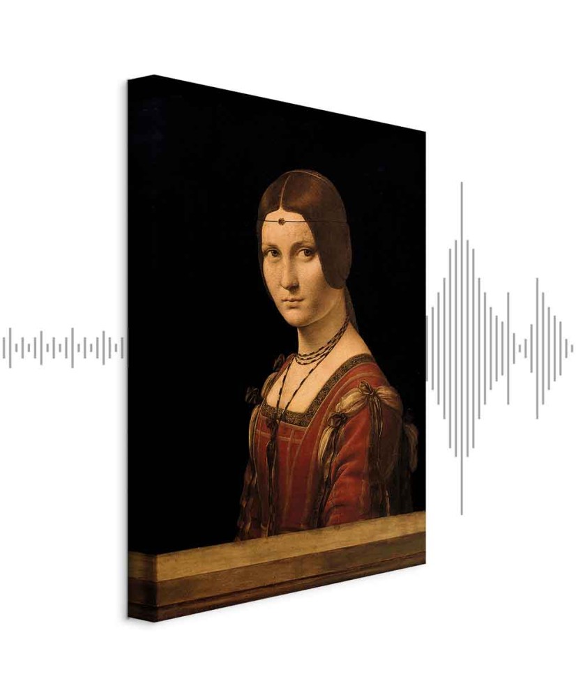 Paveikslas Leonardo da Vinci - Gražioji Feronjerė