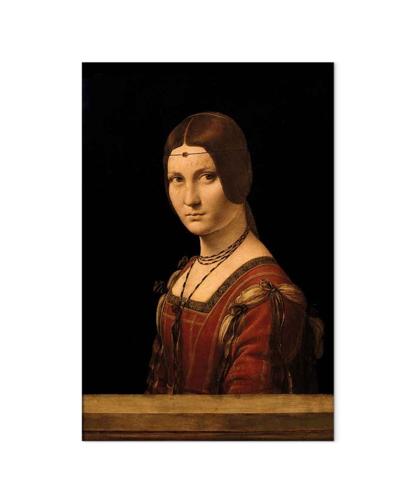 Paveikslas Leonardo da Vinci - Gražioji Feronjerė