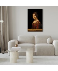 Paveikslas Leonardo da Vinci - Gražioji Feronjerė