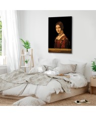 Paveikslas Leonardo da Vinci - Gražioji Feronjerė