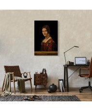 Paveikslas Leonardo da Vinci - Gražioji Feronjerė