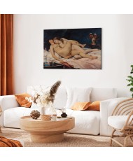 Paveikslas Gustave Courbet - Miegančioji