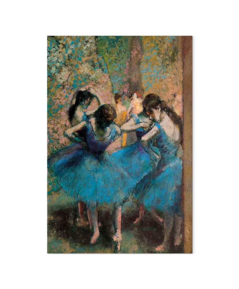 Paveikslas Edgar Degas - Mėlynos šokėjos