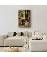 Paveikslas Hieronymus Bosch - Šv. Jokūbas ir magas