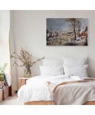 Paveikslas Pieter Bruegel Vyresnysis - Žiemos peizažas su paukščių spąstais