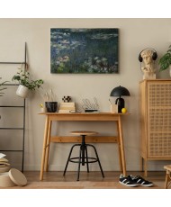 Paveikslas Claude Monet - Vandens lelijos. Žali atspindžiai