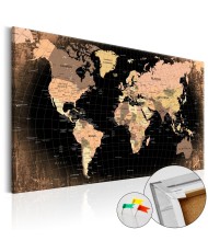 Kamštinis paveikslas  Planet Earth [Cork Map]