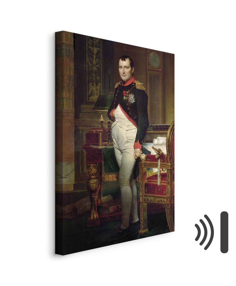 Paveikslas Jacques Louis David - Napoleonas Bonapartas