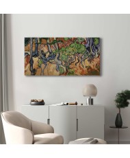 Paveikslas Vincent van Gogh - Medžių šaknys