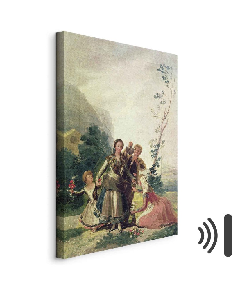 Paveikslas Francisco Goya - Pavasaris, arba gėlių pardavėja