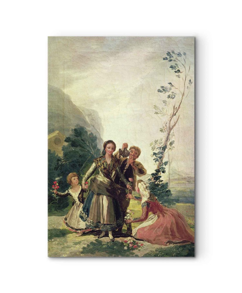Paveikslas Francisco Goya - Pavasaris, arba gėlių pardavėja