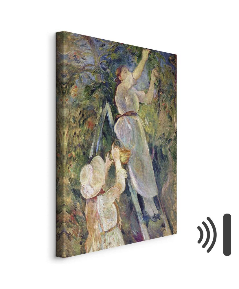 Paveikslas Berthe Morisot - Vyšnių rinkėja