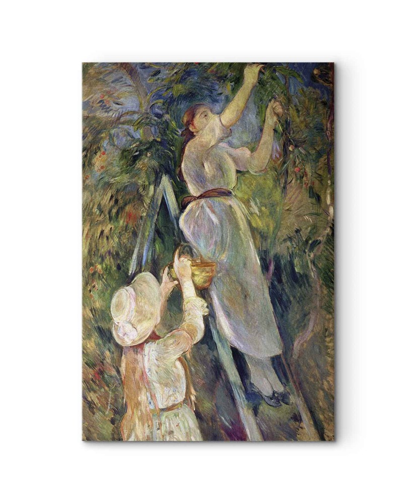 Paveikslas Berthe Morisot - Vyšnių rinkėja