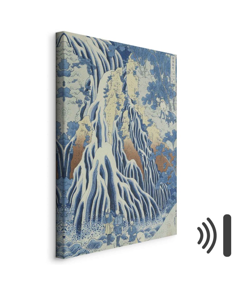 Paveikslas Hokusai Katsushika - Kirifuri krioklys ant Kurokami kalno