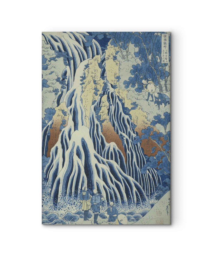 Paveikslas Hokusai Katsushika - Kirifuri krioklys ant Kurokami kalno