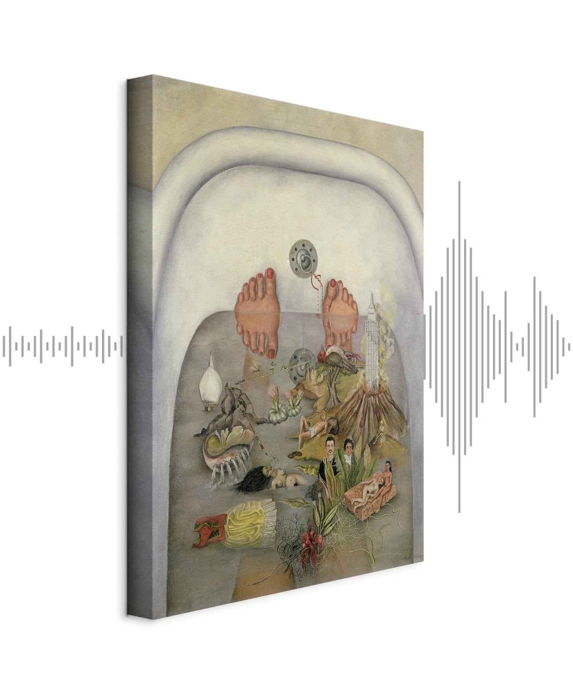 Paveikslas Frida Kahlo - Ką man davė vanduo