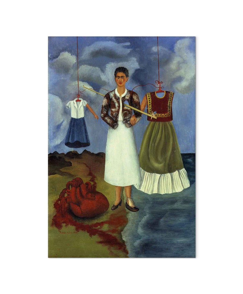 Paveikslas Frida Kahlo - Atmintis (Širdis)