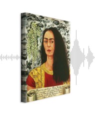 Paveikslas Frida Kahlo - Autoportretas palaidais plaukais