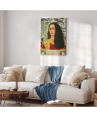 Paveikslas Frida Kahlo - Autoportretas palaidais plaukais
