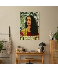 Paveikslas Frida Kahlo - Autoportretas palaidais plaukais