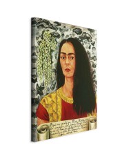 Paveikslas Frida Kahlo - Autoportretas palaidais plaukais