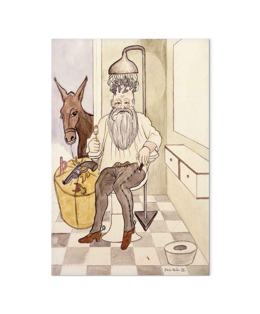 Paveikslas Frida Kahlo - Grožio salonas