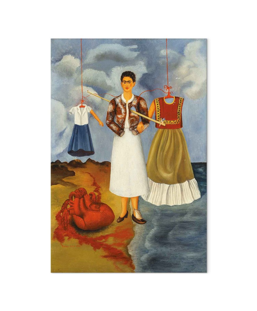 Paveikslas Frida Kahlo - Atmintis (Širdis)