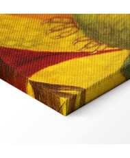 Paveikslas Frida Kahlo - Autoportretas su beždžione ir papūga